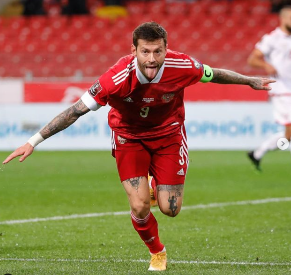 Смолов забил Мальте (должен был больше одного), фото из инстаграма сборной России