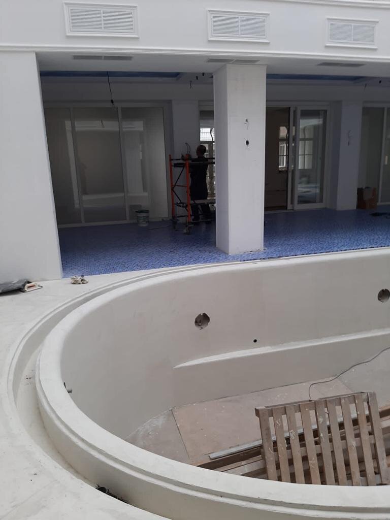 Строительство бассейна  PortofinoShop.ru