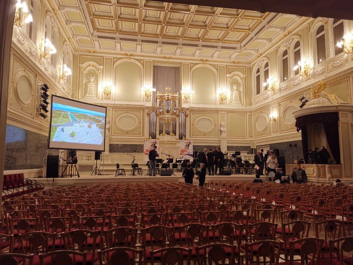 Санкт-Петербургская филармония, где прошла жеребьёвка