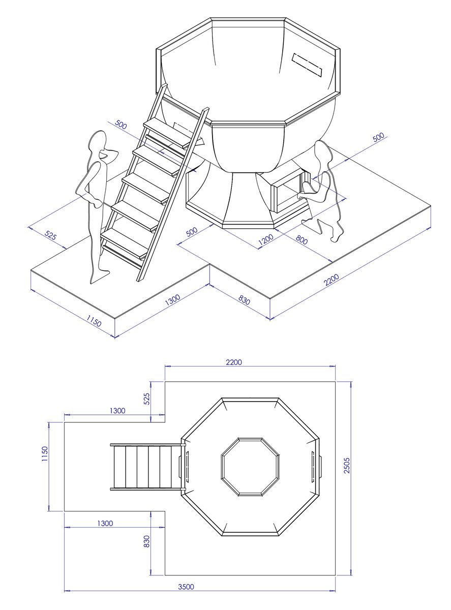 Банный чан чертежи для лазера dxf скачать Обзор Келлека на 4-6 человек. Этого никто не расскажет Kellek - банные чаны прем