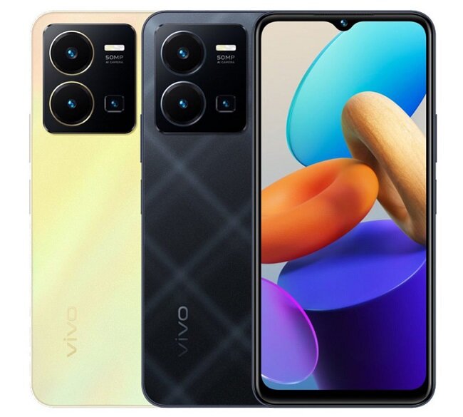 Vivo Y35 будет доступен в золотом и чёрном цвете
