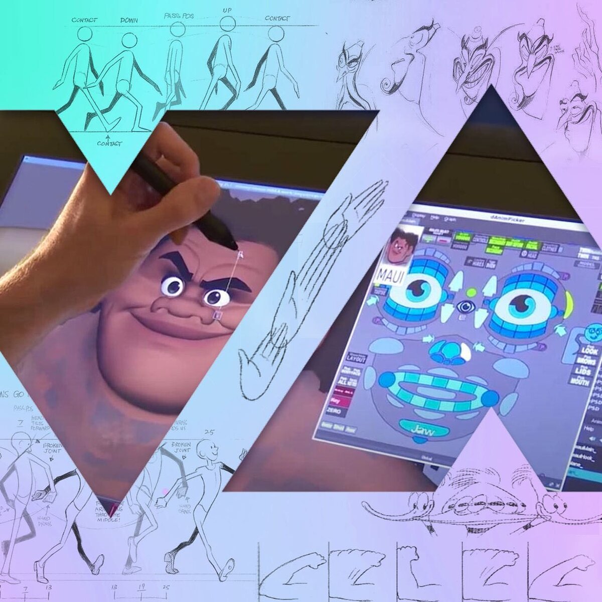 Как герои мультфильмов становятся такими реальными