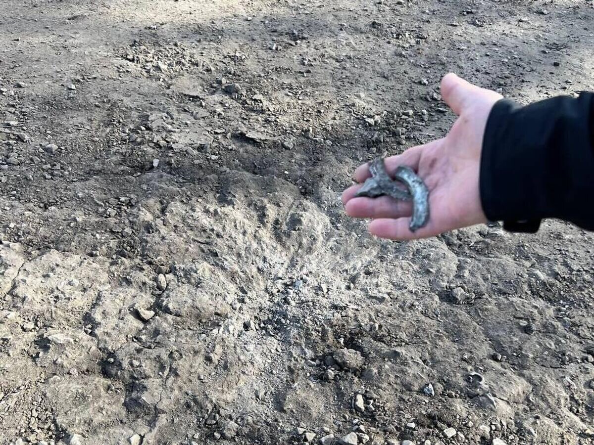    Последствия обстрела в селе Солохи Белгородской области© Фото : @vvgladkov/Telegram