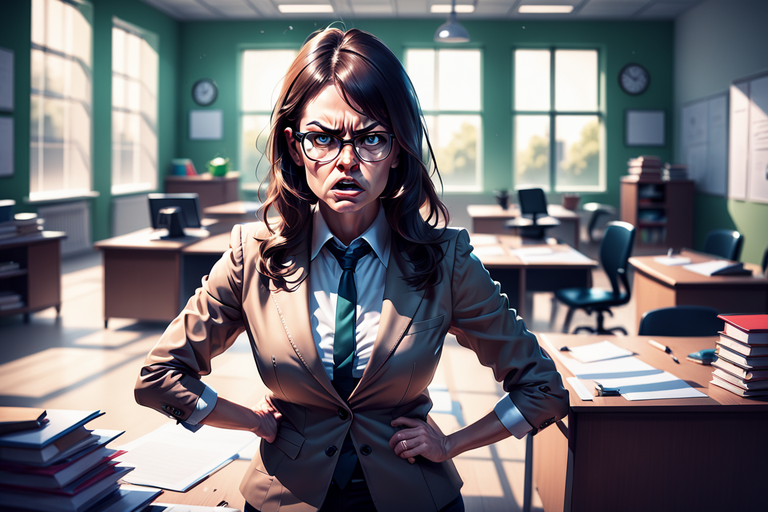 Злобная дама