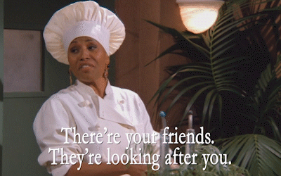 Они твои друзья. Они присматривают за тобой.