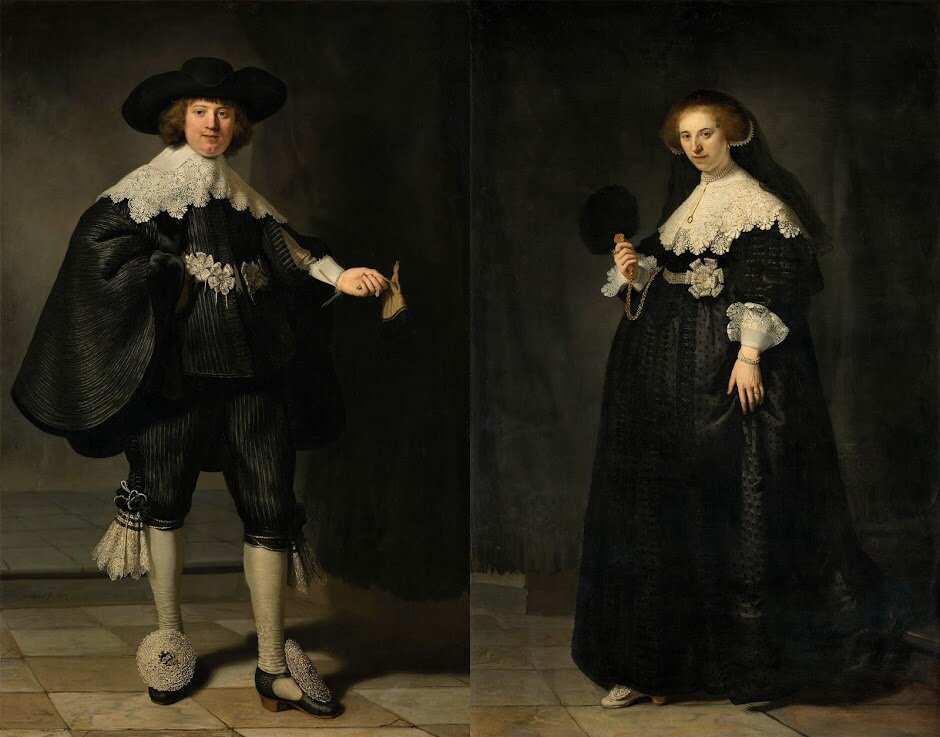 Портрет Мартина Солманса и Портрет Опьен Коппит , 1634