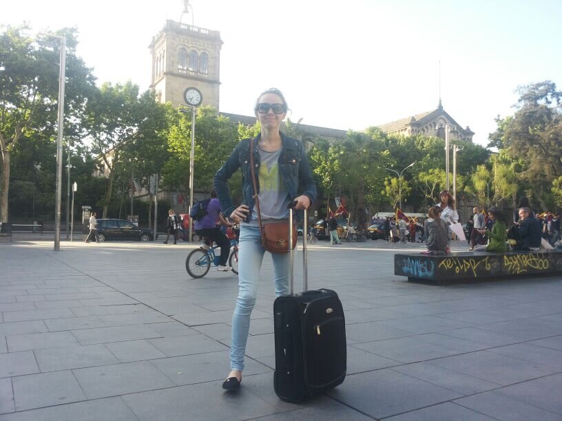 Весна 2014 года. Тогда я только-только начала  посещать тренировки и была совсем спичкой.