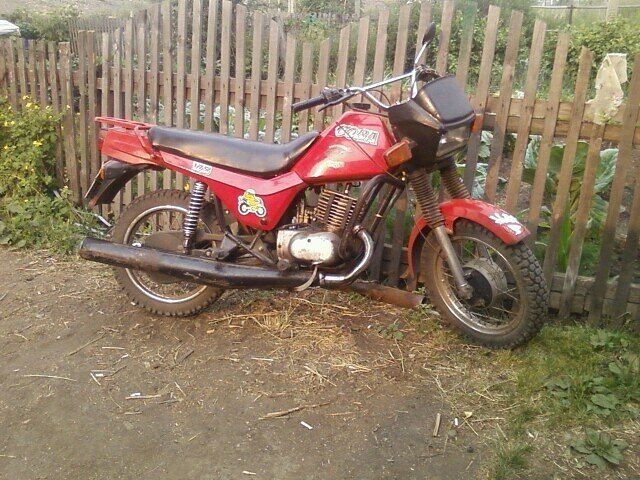 Мотоцикл Сова 175 синий