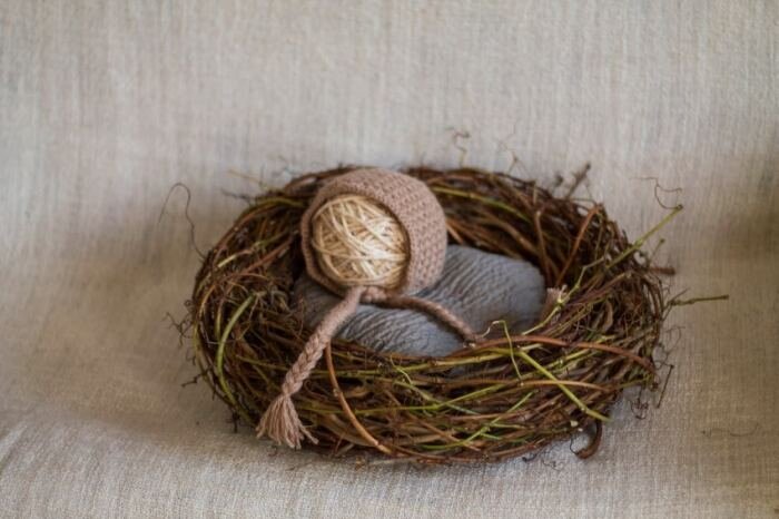 Гнездо из веток — символ домашнего уюта своими руками (фото + видео)