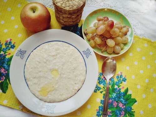  Овсяная каша в мультиварке