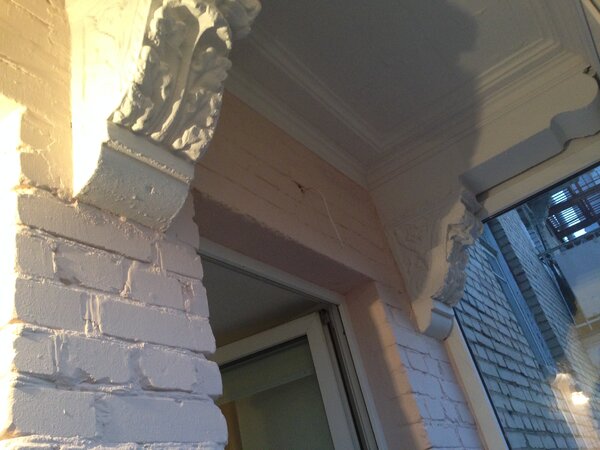 Отделка балкона в Москве. Исполнение - "Штайнер"