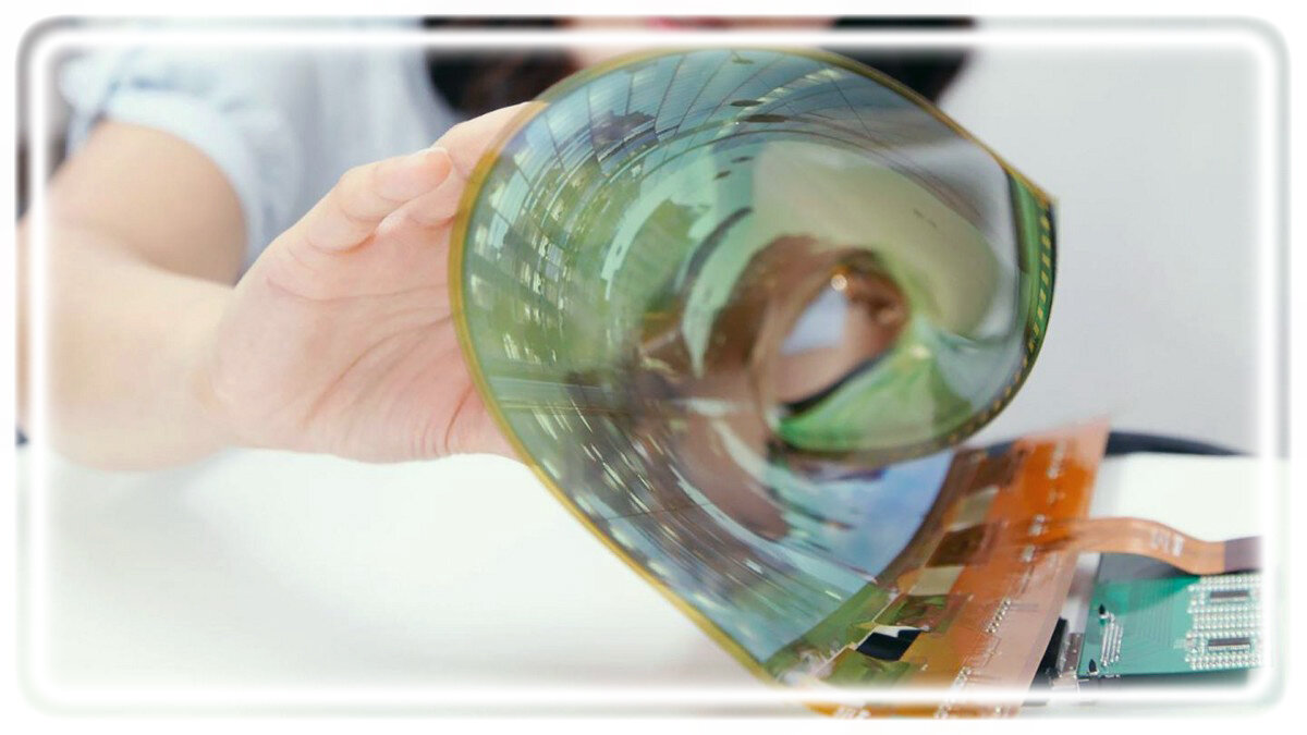  Сгибаемый дисплей производства LG, Иллюстрация: T3.com 