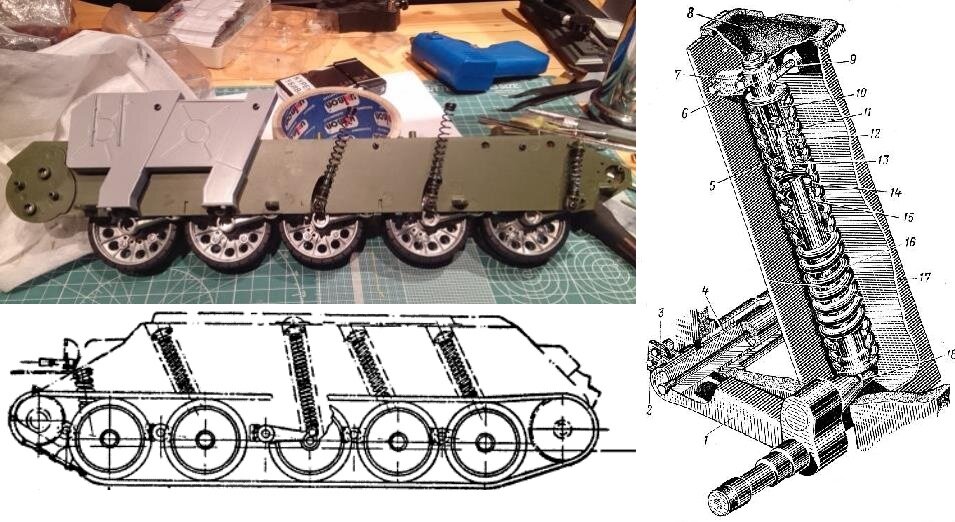 Танк т 34 американские запчасти