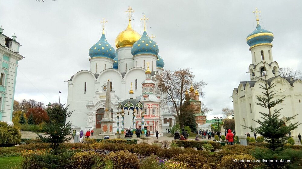 Храмы троице сергиевой лавры названия