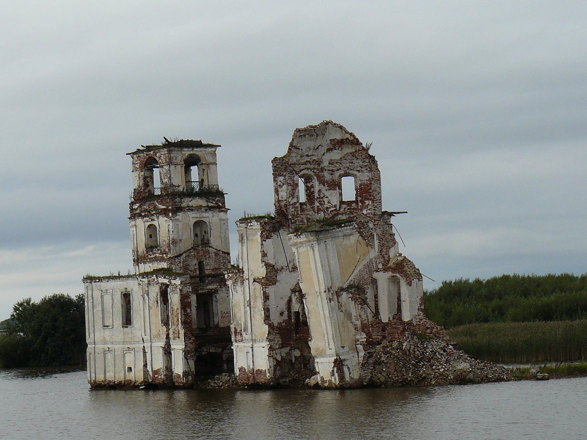 Рыбинское водохранилище Молога