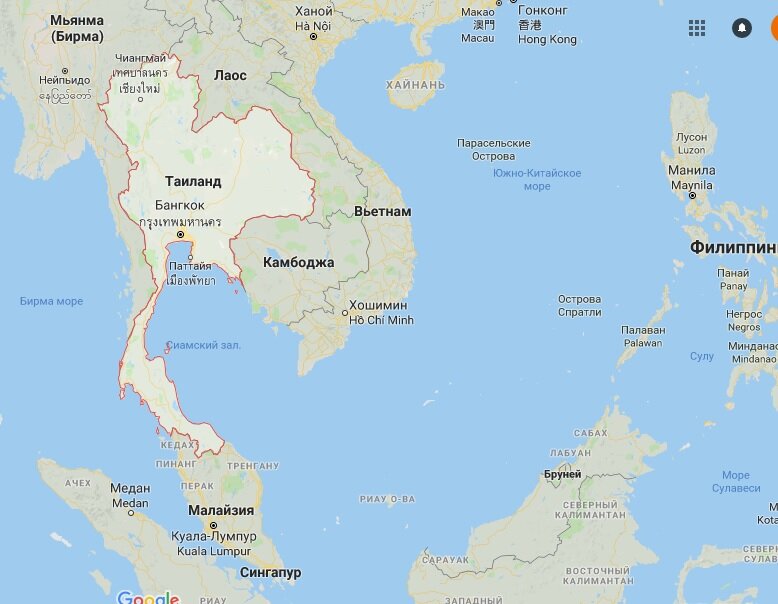 Карта городов таиланда. Тайланд на карте. Чиангмай Таиланд на карте.