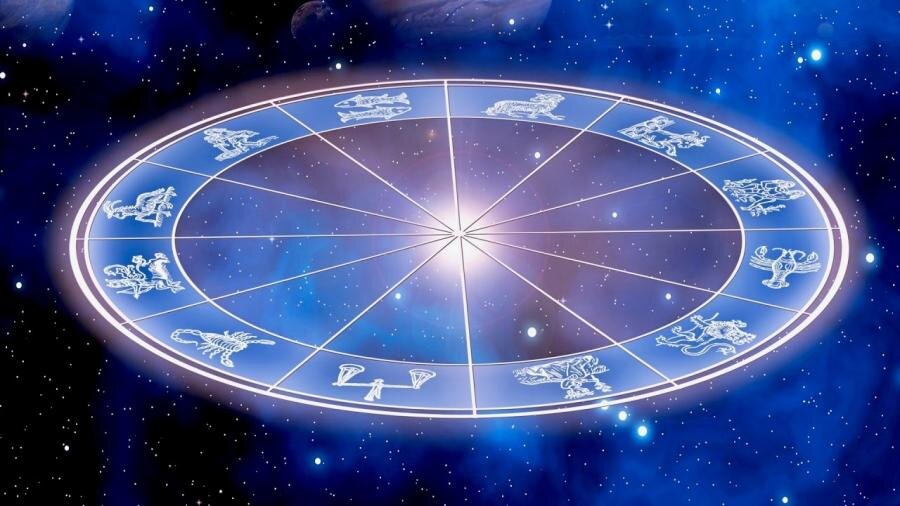 Зодиакальный круг 12 знаков зодиака