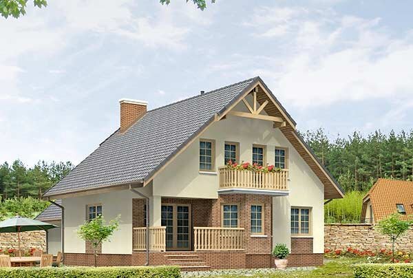 Технико-экономические показатели:   ✔ Полезная площадь - 184,0м²    ✔ Площадь застройки - 154,7м²     ✔ Кубатура (объём) - 685,0 м³    ✔ Угол наклона крыши - 40°   ✔ Высота до конька – 8,9м .