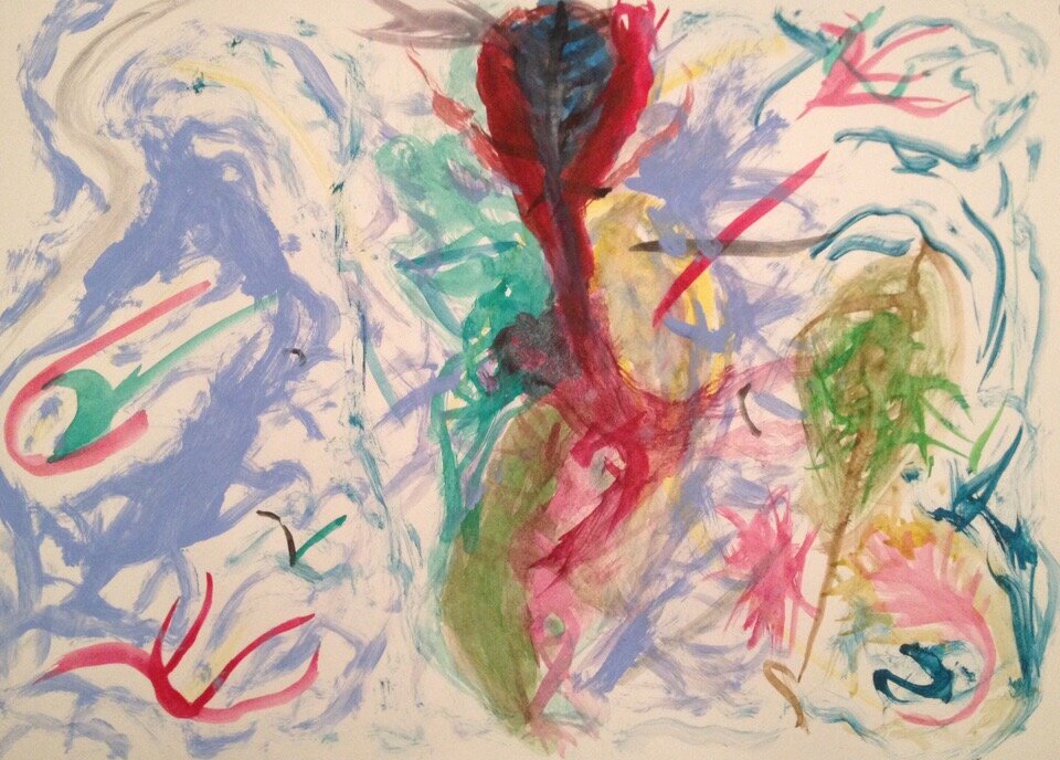 Найдена картина.  Буквально на днях в одном из темных закутков театра, случайно, обнаружил эту картину. Кем и когда она была: написана, нарисована, наляпана, я не знаю. Но если учесть, что театру в этом сезоне 130 лет и в нем бывал Николай ll, то возможно, когда он наслаждался театральным зрелищем, его дочь, например Анастасия, в это же время находясь в прекрасной комнате отдыха для почетных гостей, рисовала и ждала отца, и это произведении её рук дело. Все возможно в этом мире. 
Но дело вот в чем. Картина эта мне не нужна. В общежитии с зелеными обоями она никак не будет смотреться. Поэтому я её продаю. Начальная цена 318$. Как говорится: налетай, торопись, покупай живопись
