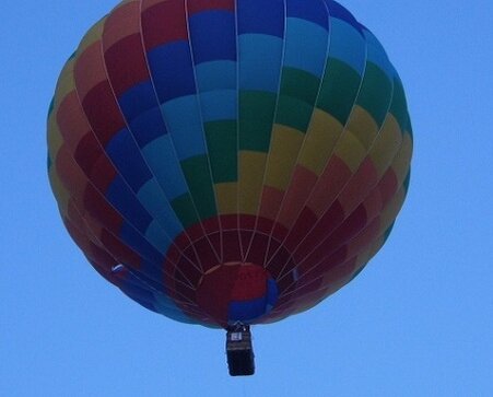 Трагедией едва не закончился полет на фестивале воздухоплавания.