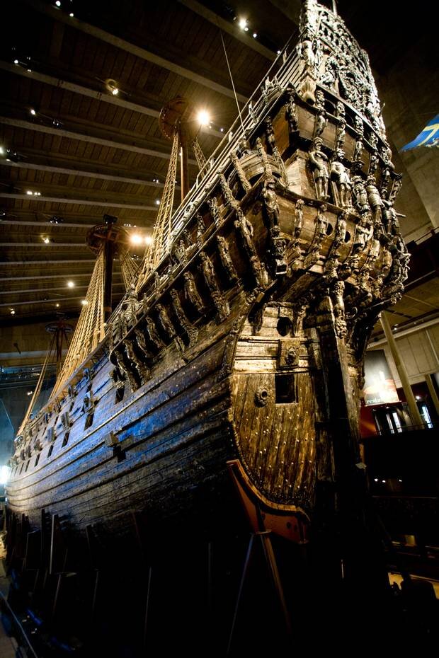 Деревянный военный корабль Vasa