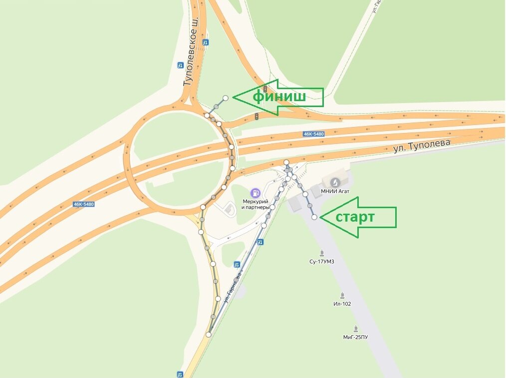 главная загвоздка случилась при въезде на круг