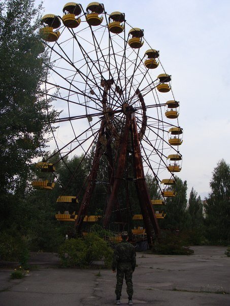 Сталкер в Припяти