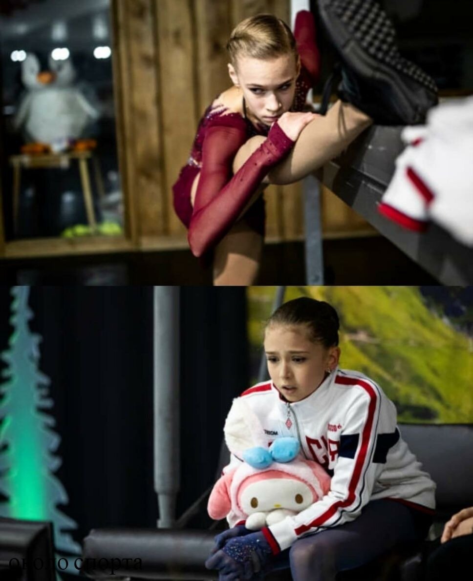 Майя Хромых и Камила Валиева