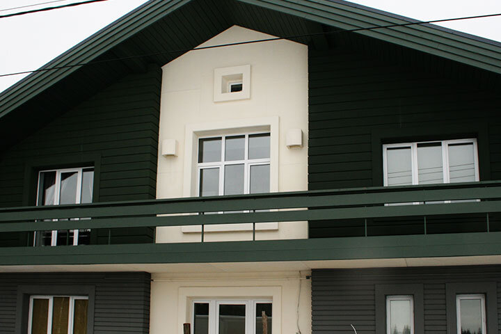 Фотографии декора и утепления дома пенополистиролом с защитным покрытием