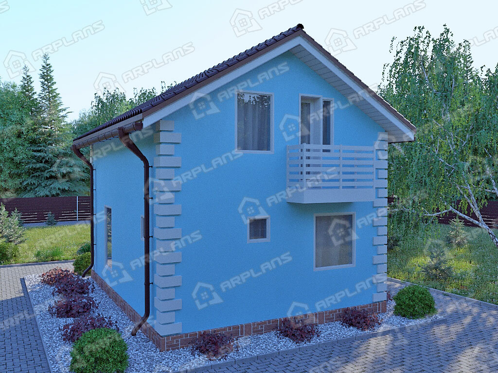 Фасад 2 дома К-125. Источник arplans.ru