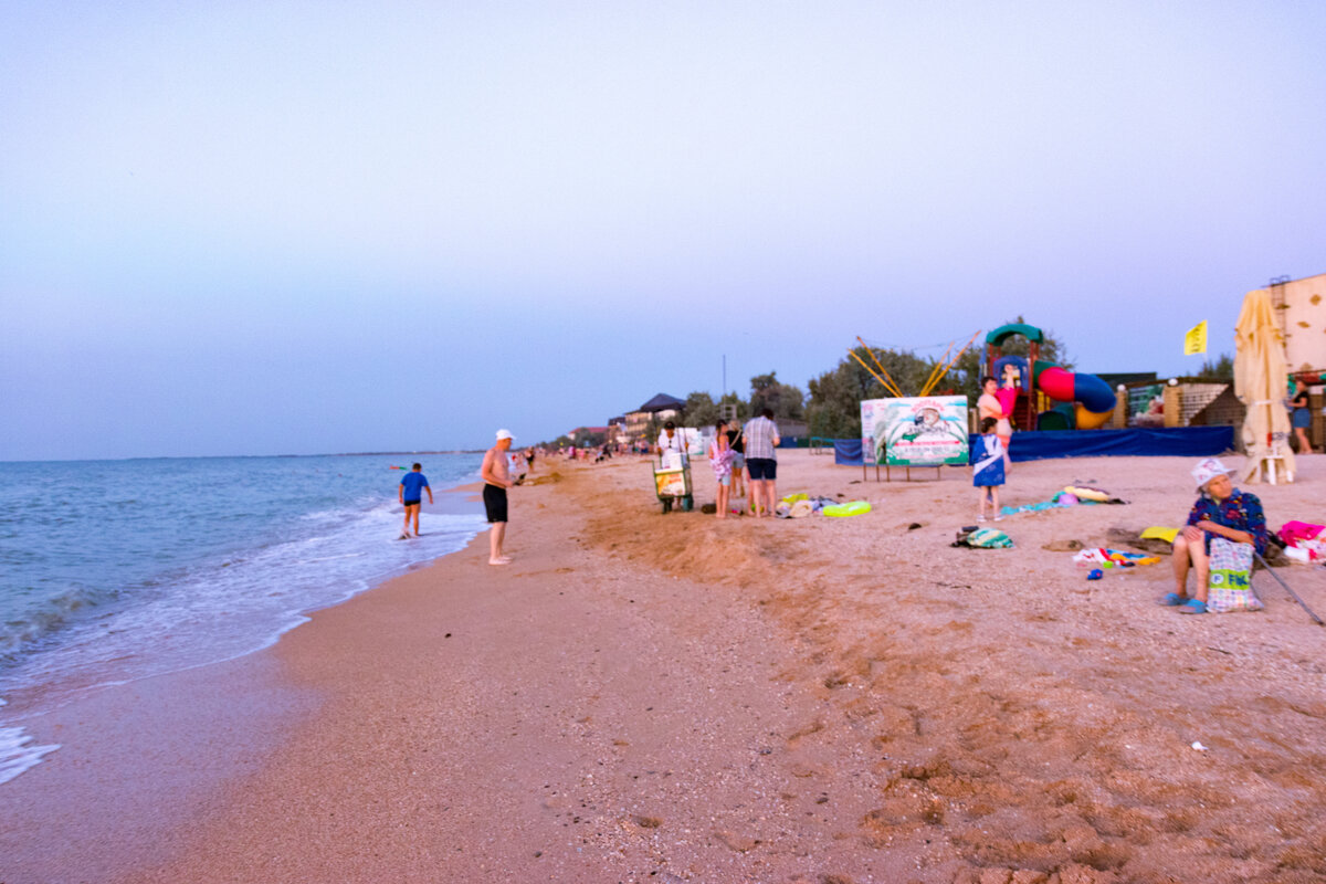 Голубицкая фото поселка и пляжа