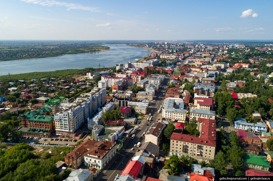 Томск с высоты — сибирский город студентов | Gelio | Слава Степанов | Дзен