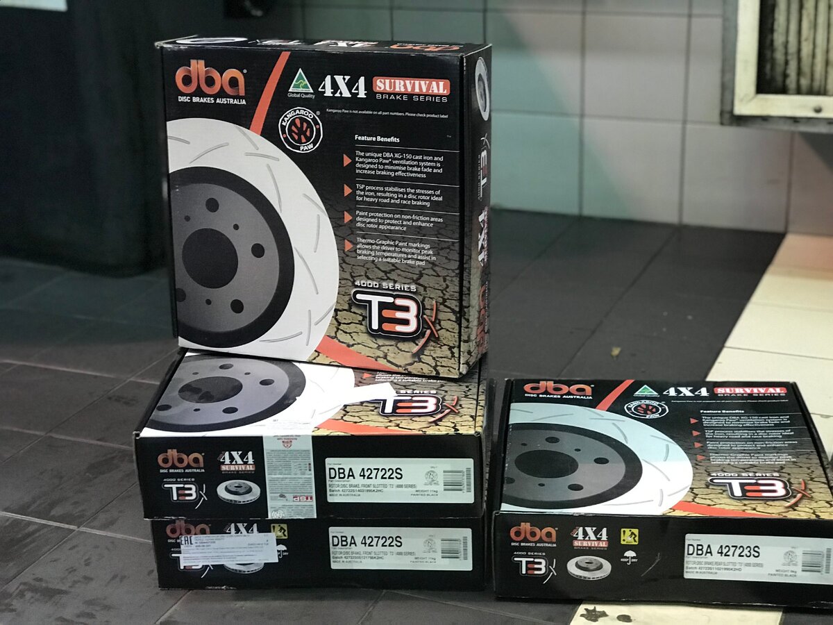 DBA42722S 4000 series T3 Slotted