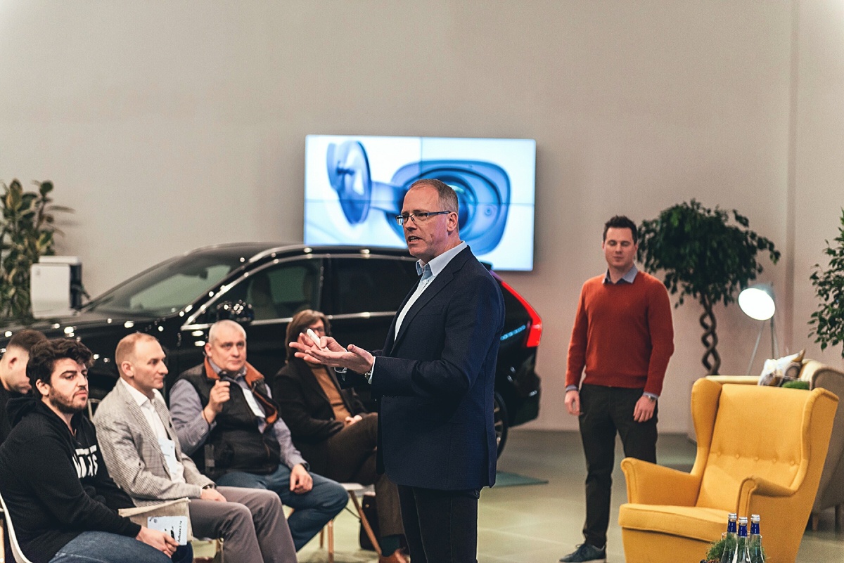 Мартин Перссон, президент и генеральный директор Volvo Car Russia  