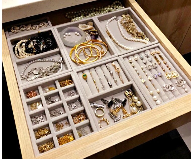 Способы компактно хранить украшения. Хранение бижутерии