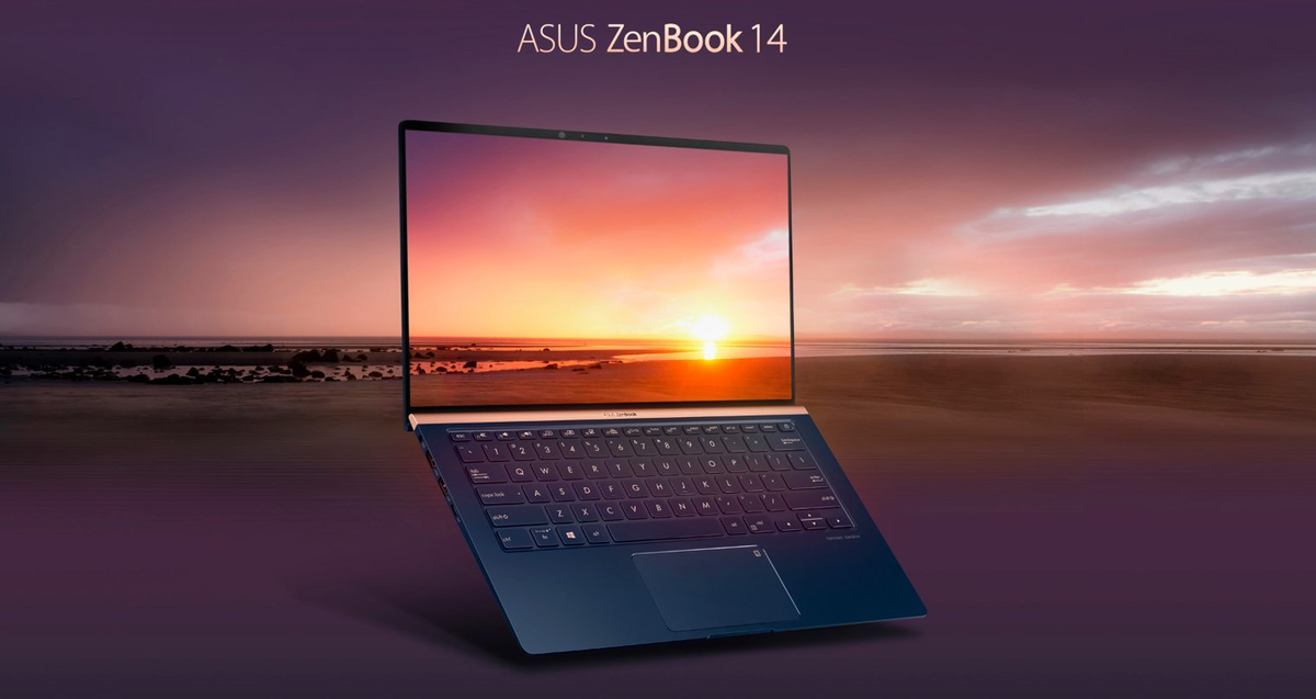 ASUS Zenbook 14 сможет автономно работать 22 часа 