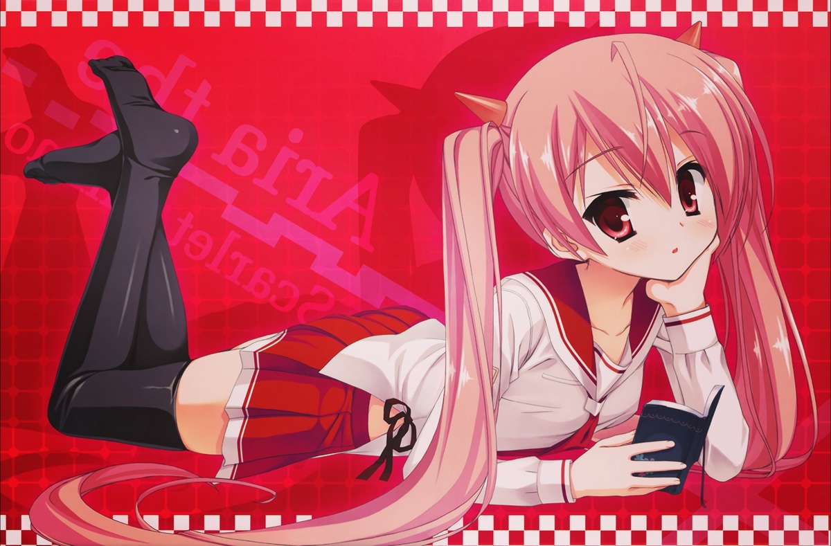 Главная героиня из аниме, указанного выше