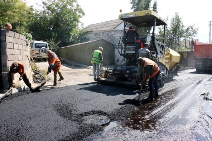 Ремонт дороги в Севастополе. Фото: sev.gov.ru