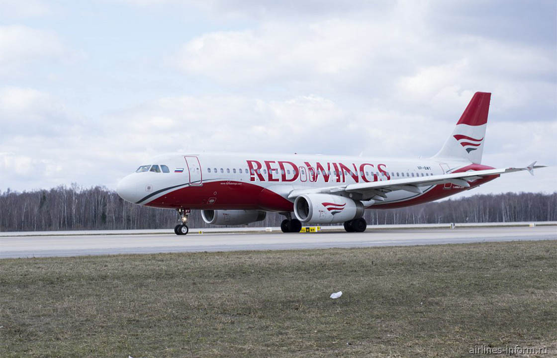 Airbus A320 VP-BWY Ред Red Wings