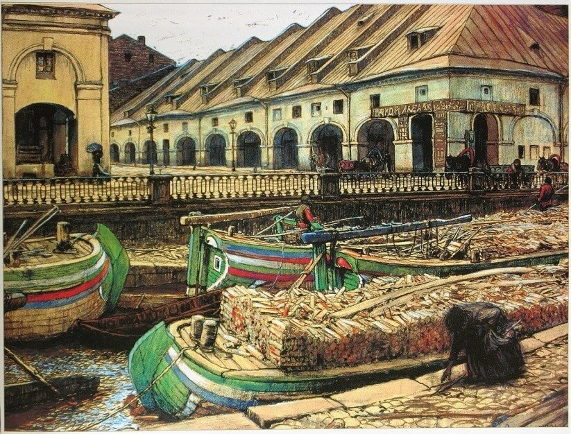 Евгений Лансере. 1901
