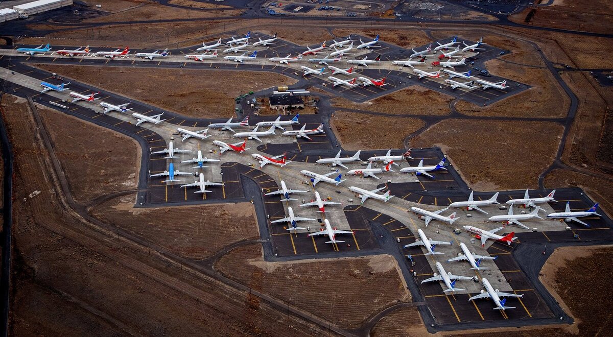 Так хранятся лишние 737MAX