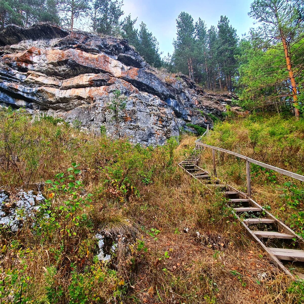 Серпиевский пещерный град. Август 2021 г.