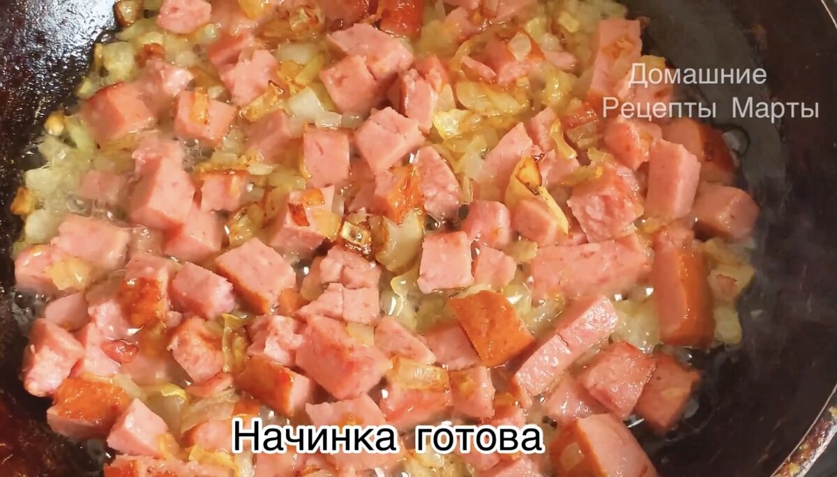 Картофель, фаршированный колбасой и сыром - пошаговый фоторецепт