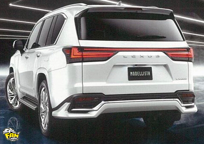 Первый тюнинг на Лексус (Lexus) LX600 - Modellista