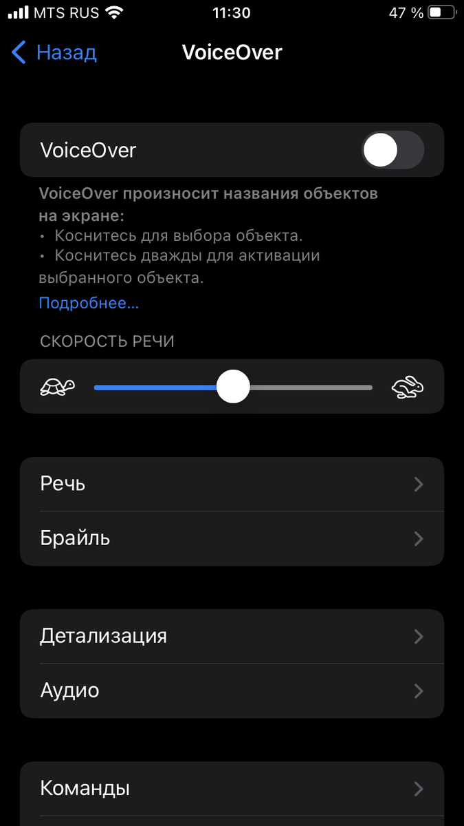 Как работать со шрифтом Брайля на гладком дисплее смартфона Apple iOS  15.3.1 | Артур Тагиров I блог IT-препода | Дзен