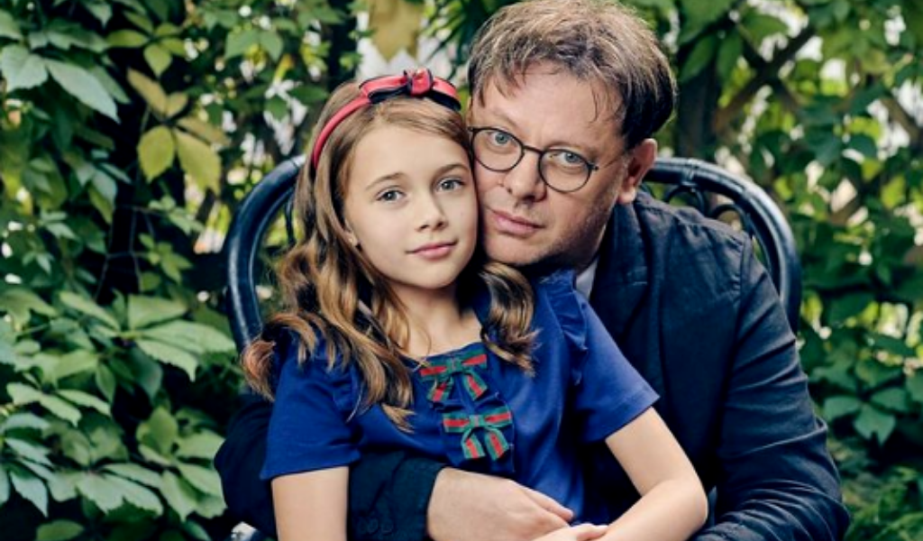 Валерий Тодоровский с дочерью Зоей