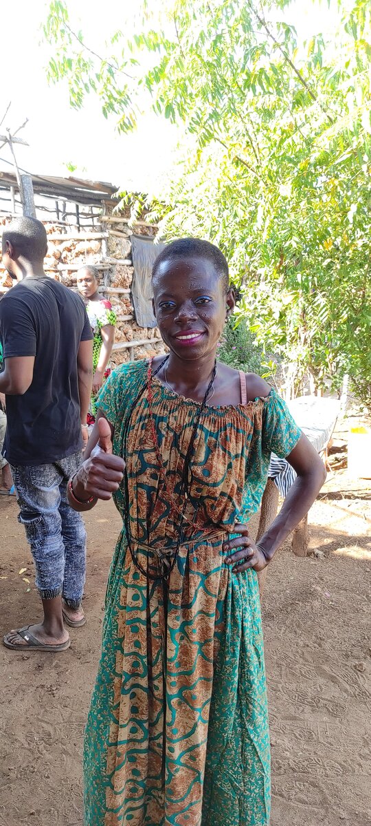 Девушка из Кении. Деревня Ндодо 