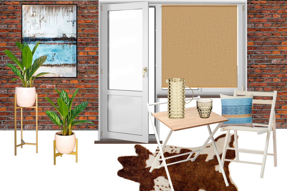 Такое цветовое решение подойдет если у вас кирпичный дом или квартира оформлена в лофт-стилистике. 