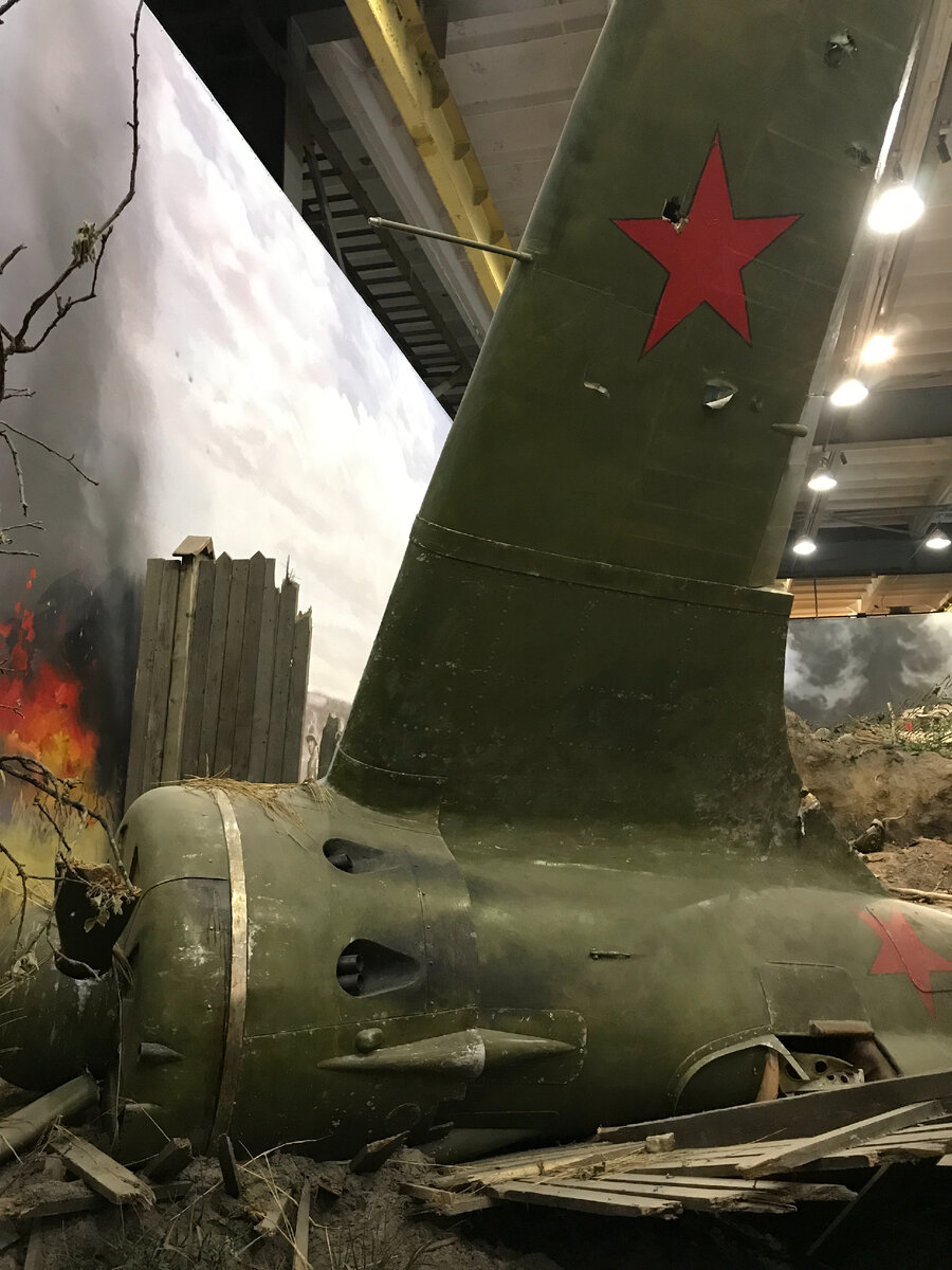 Макет самолета И-16.