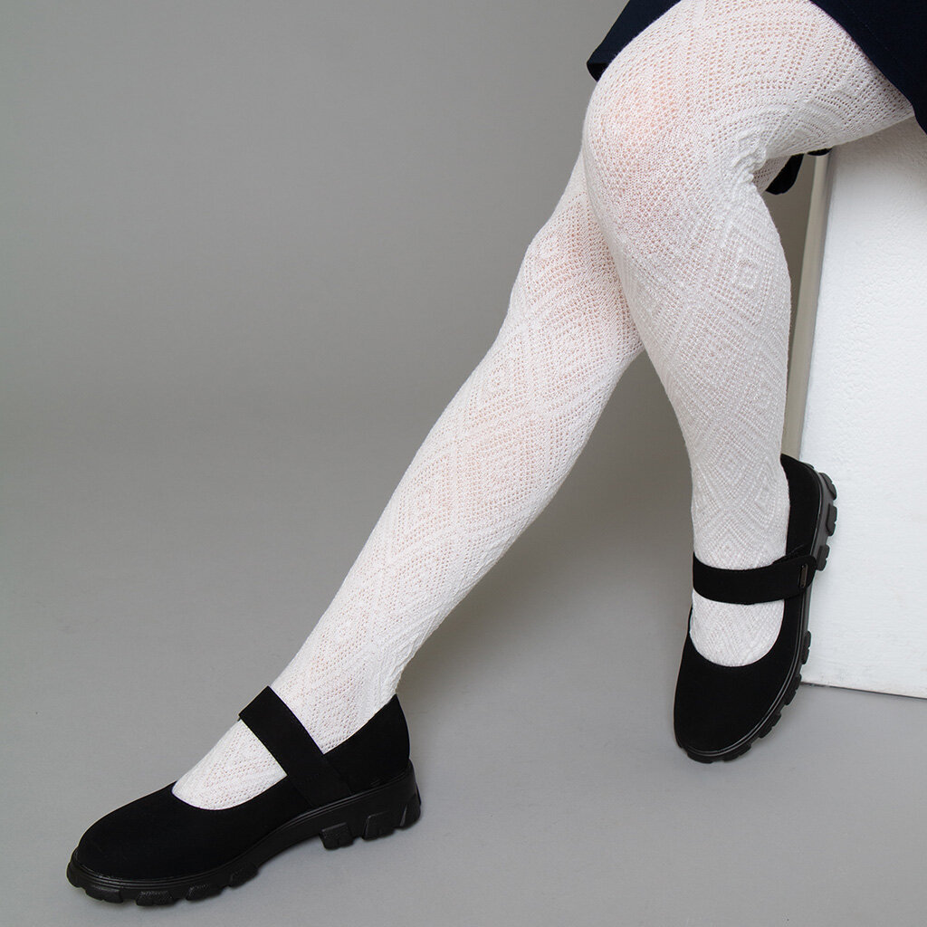 Колготки детские СоставХЛОПОК-75% ПА-23% ЭЛАСТАН-2% 